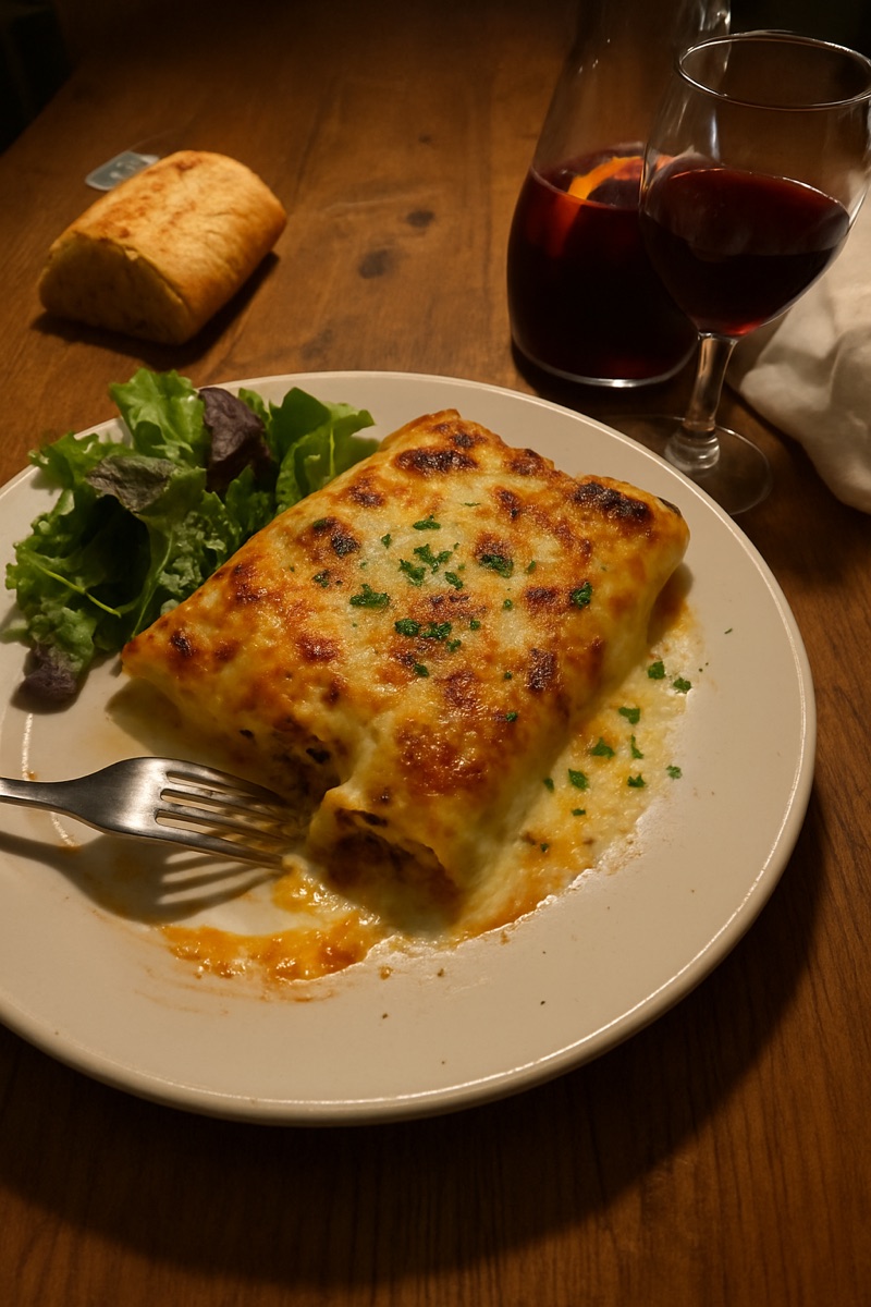 Canelons, a traditional dish from Andorra