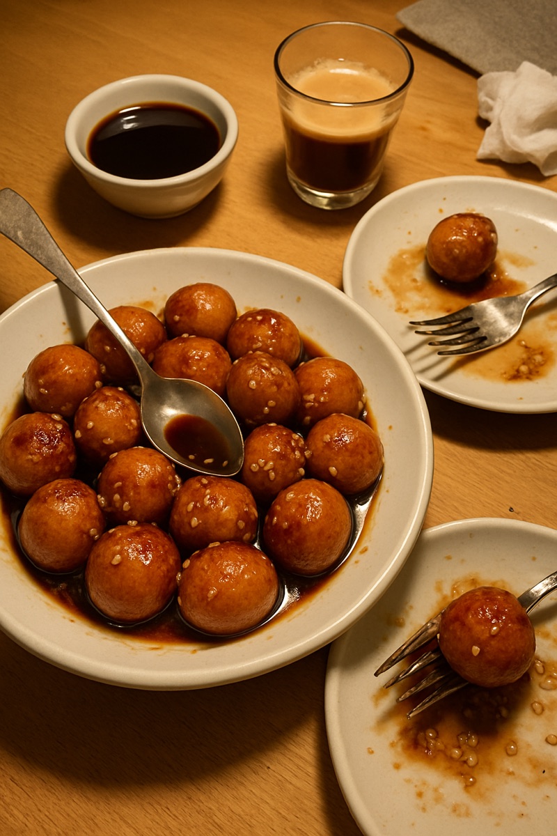 Luqaimat, a traditional dish from United Arab Emirates