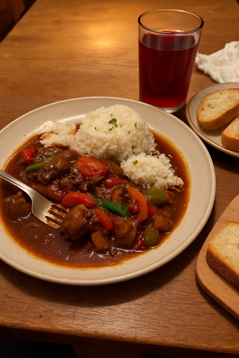 Pepperpot, a traditional dish from Antigua and Barbuda