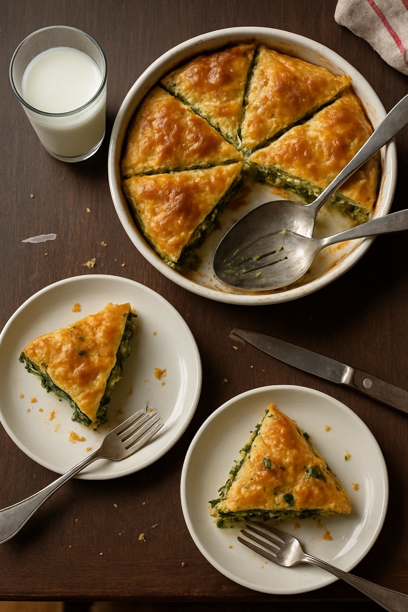 Byrek, a traditional dish from Albania