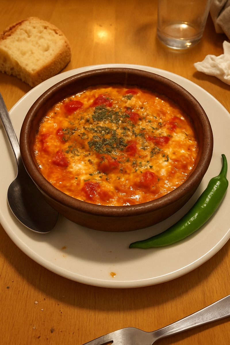 Fergese, a traditional dish from Albania
