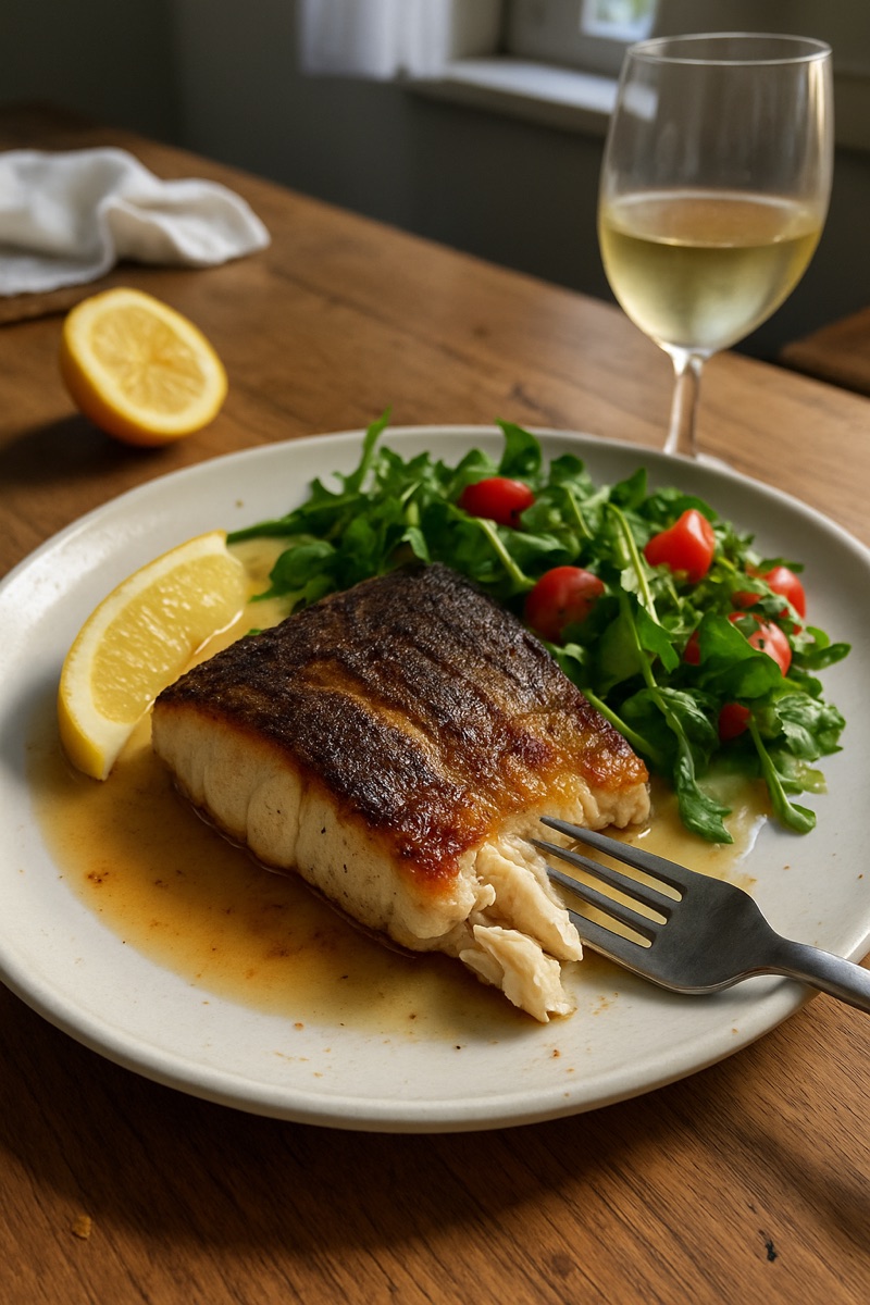 Barramundi, a traditional dish from Australia