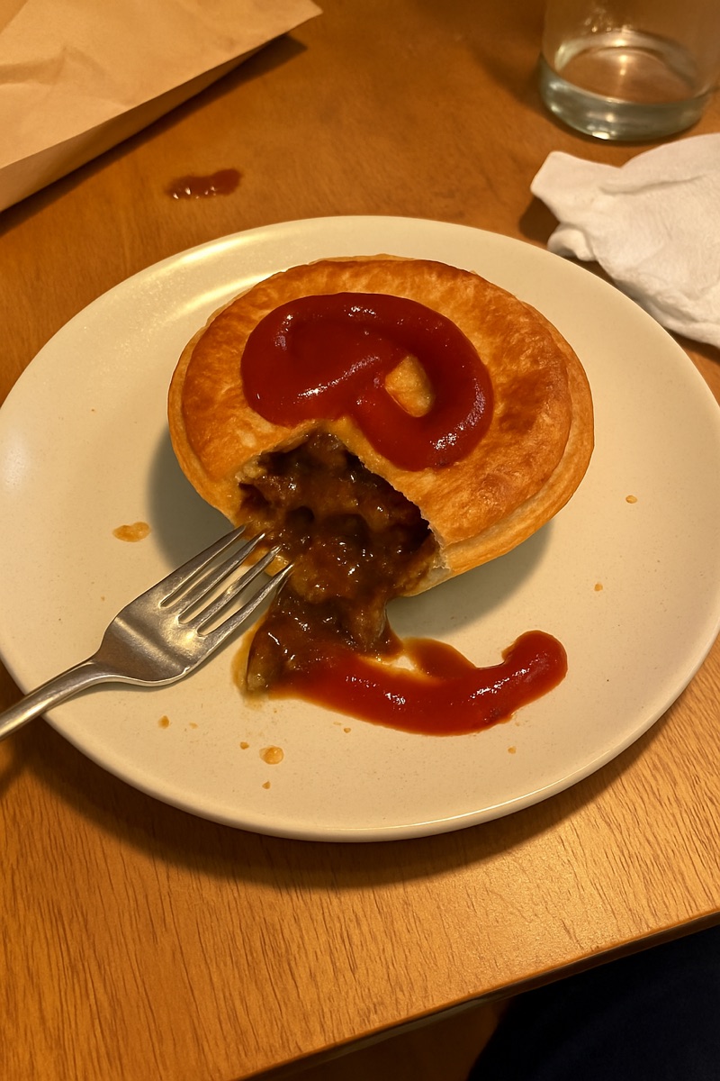 Meat pie, a traditional dish from Australia