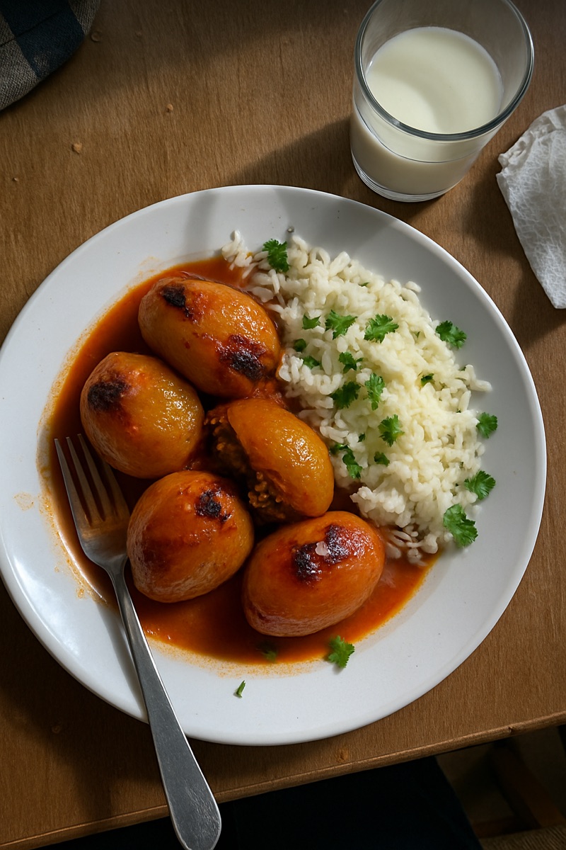 Sogan-dolma, a traditional dish from Bosnia and Herzegovina