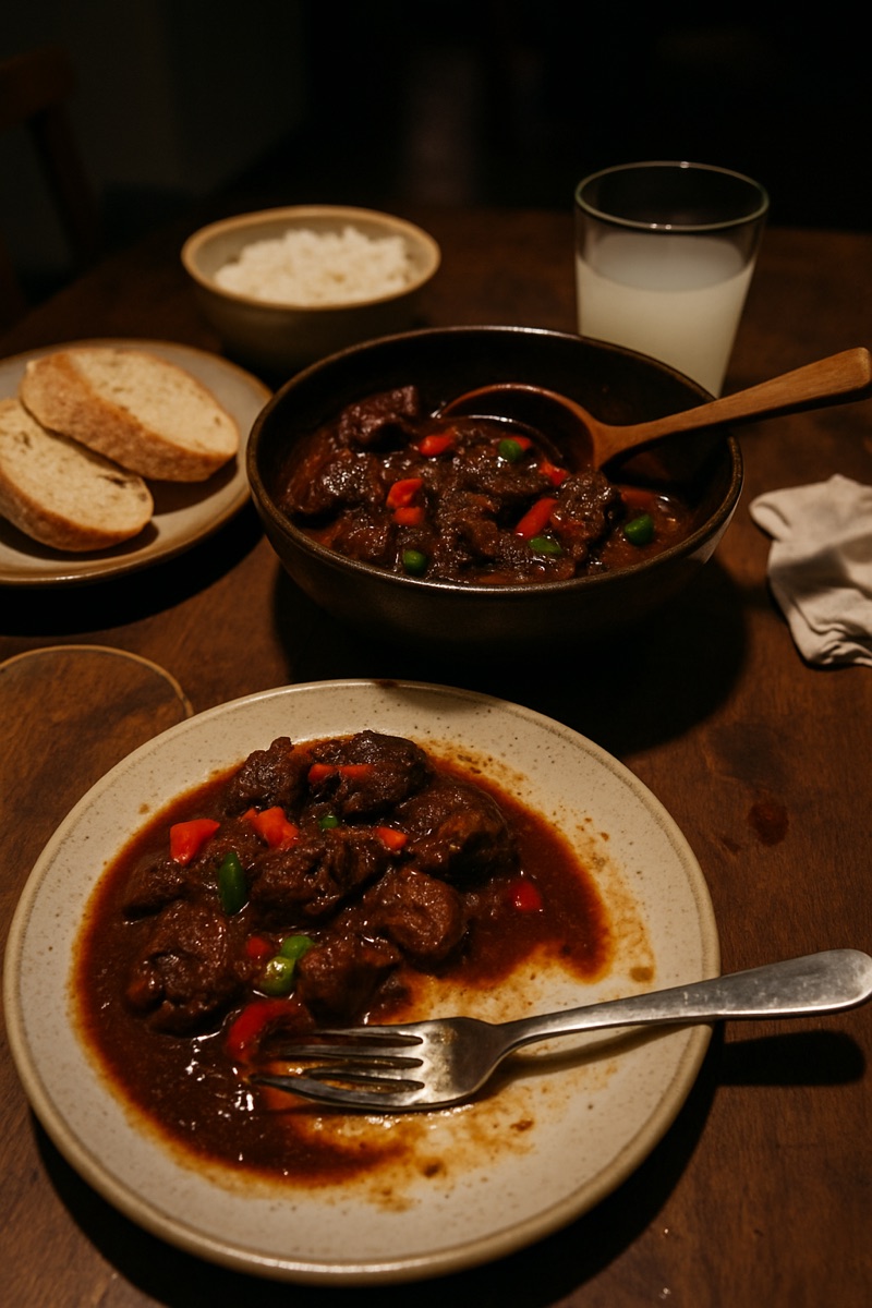 Pepperpot, a traditional dish from Barbados