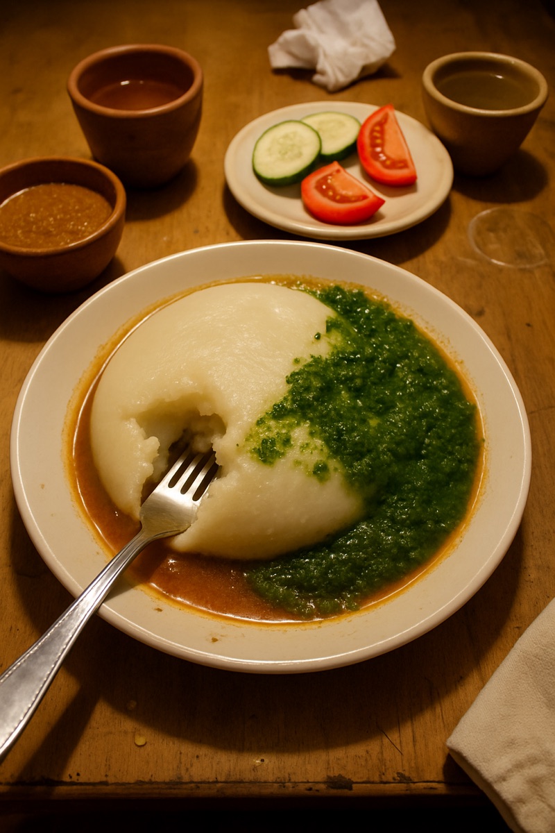 To, a traditional dish from Burkina Faso