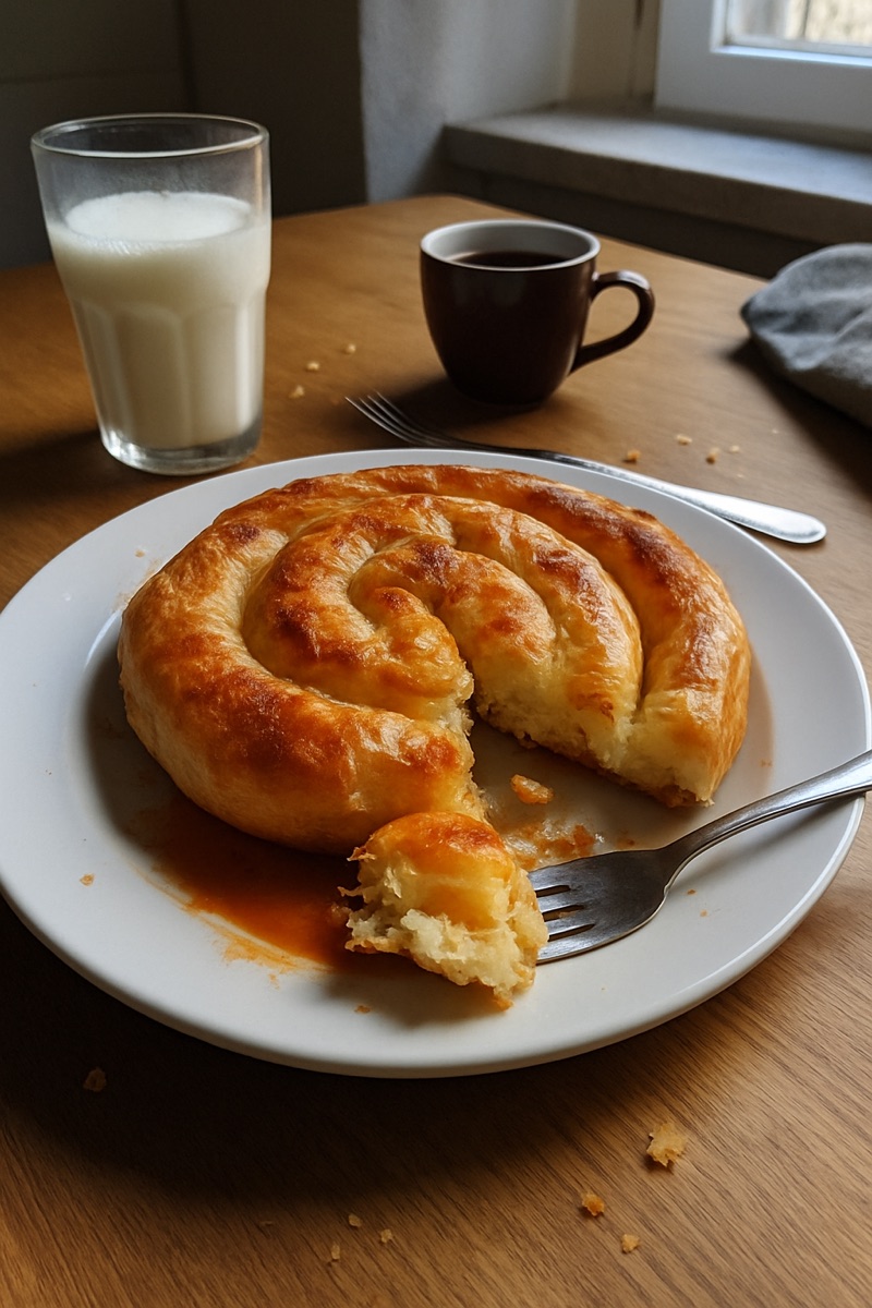Banitsa, a traditional dish from Bulgaria