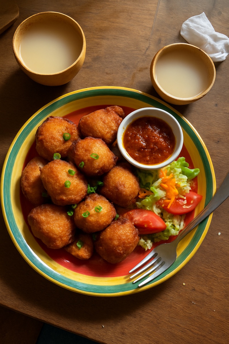 Akara, a traditional dish from Benin