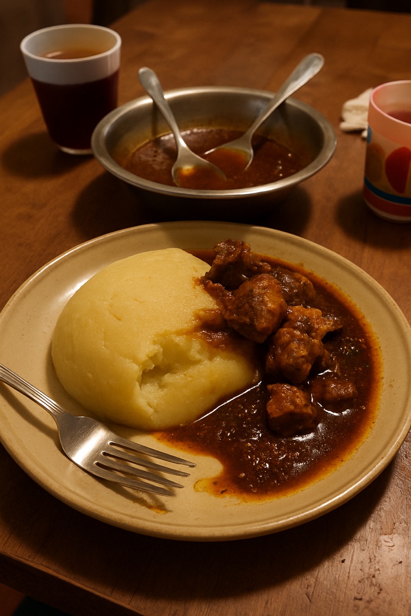 Pâte, a traditional dish from Benin
