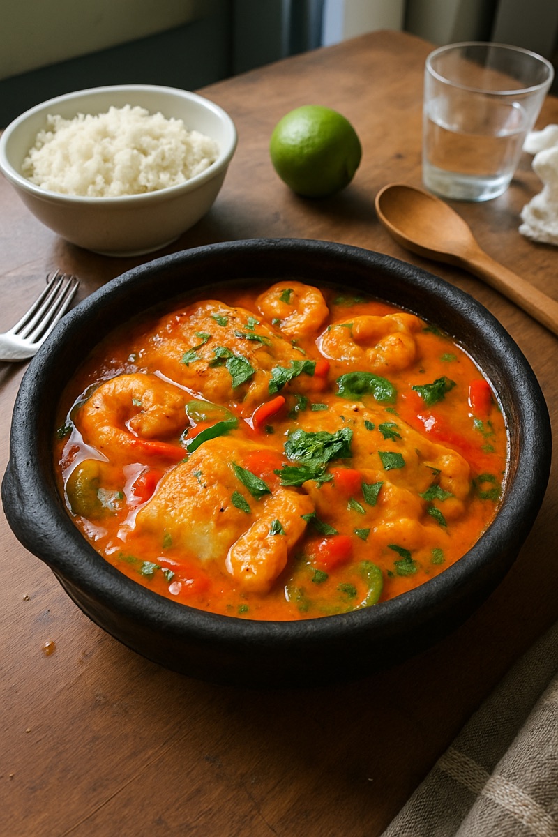 Moqueca, a traditional dish from Brazil