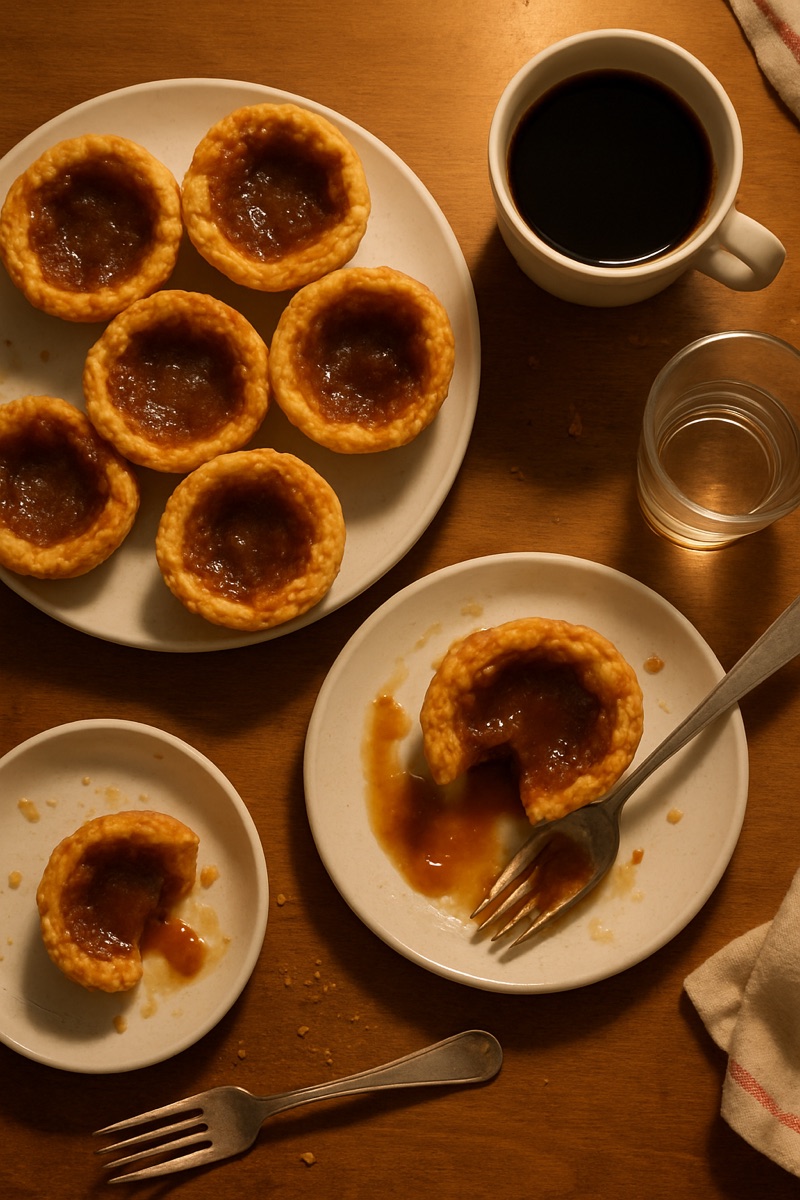Tartas de mantequilla, a traditional dish from Canada