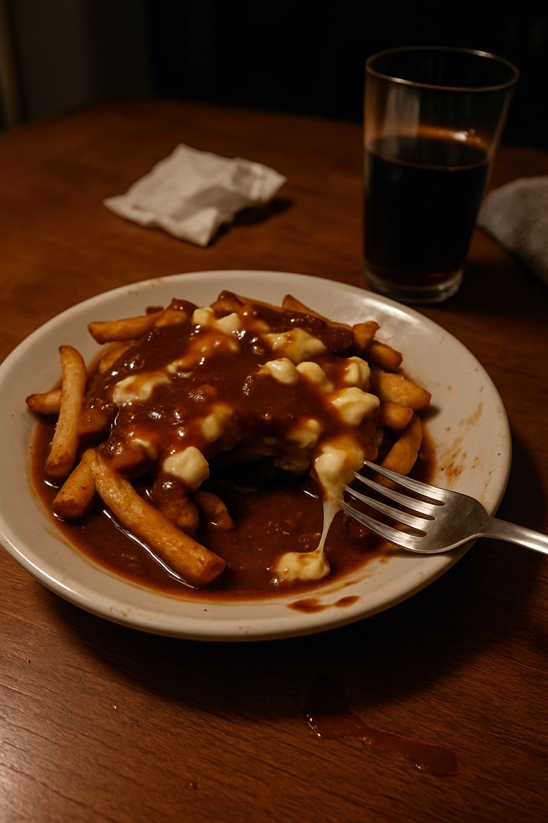 Poutine, a traditional dish from Canada