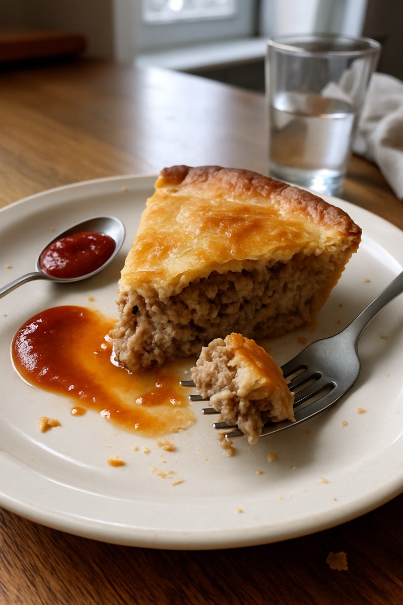 Tourtière, a traditional dish from Canada