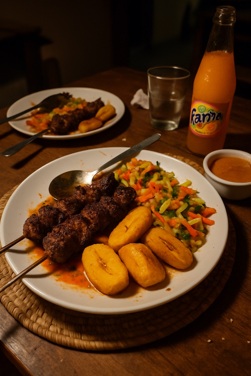 Moto, a traditional dish from Central African Republic