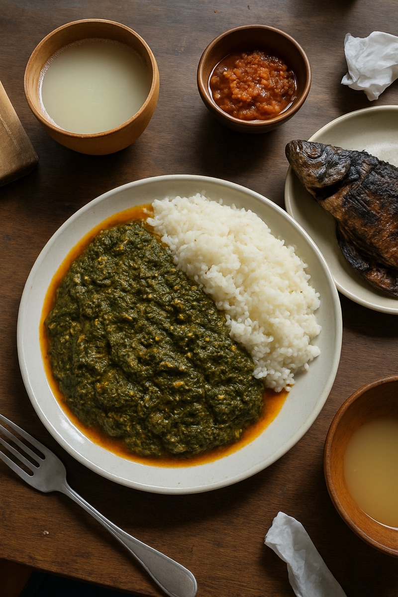 Saka saka, a traditional dish from Central African Republic
