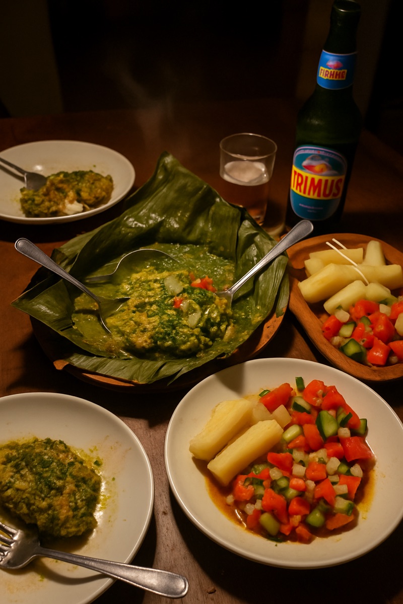 Liboké, a traditional dish from Congo