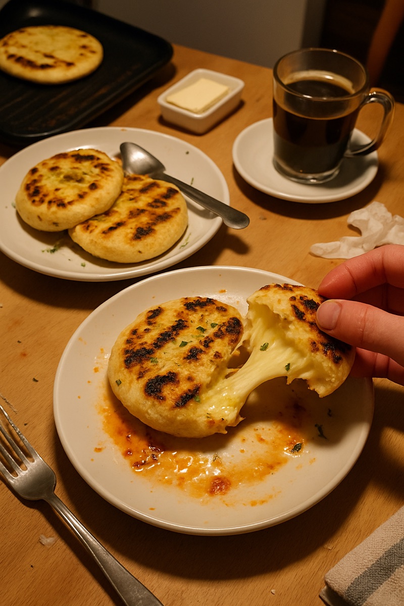Arepas, a traditional dish from Colombia
