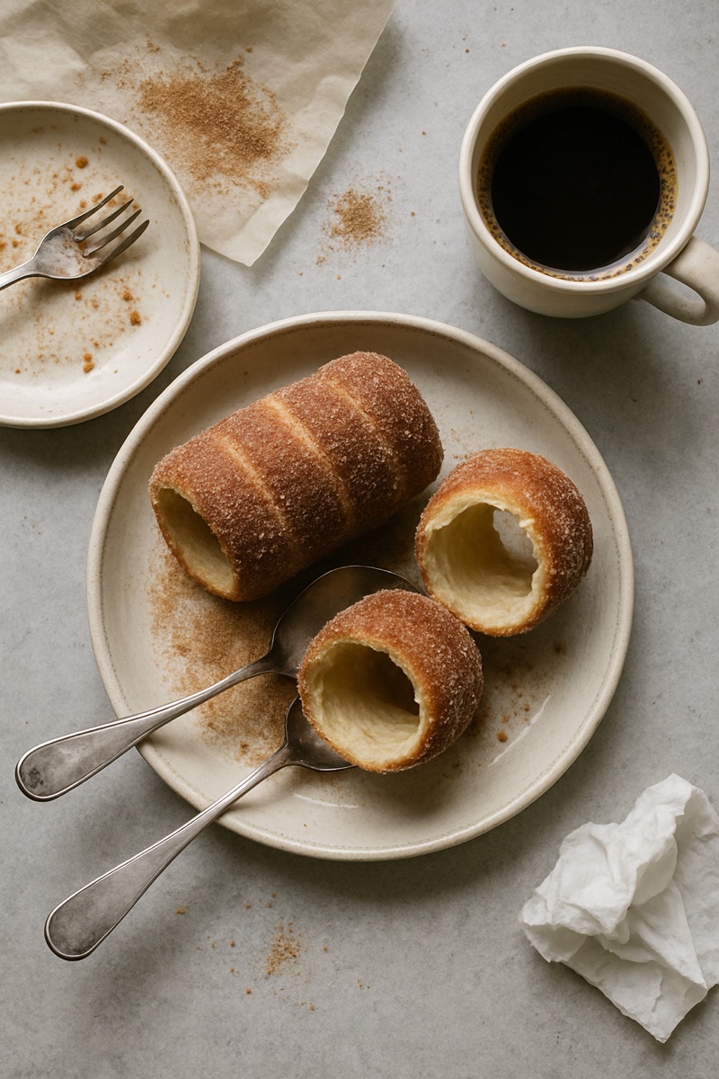 Trdelník, a traditional dish from Czech Republic