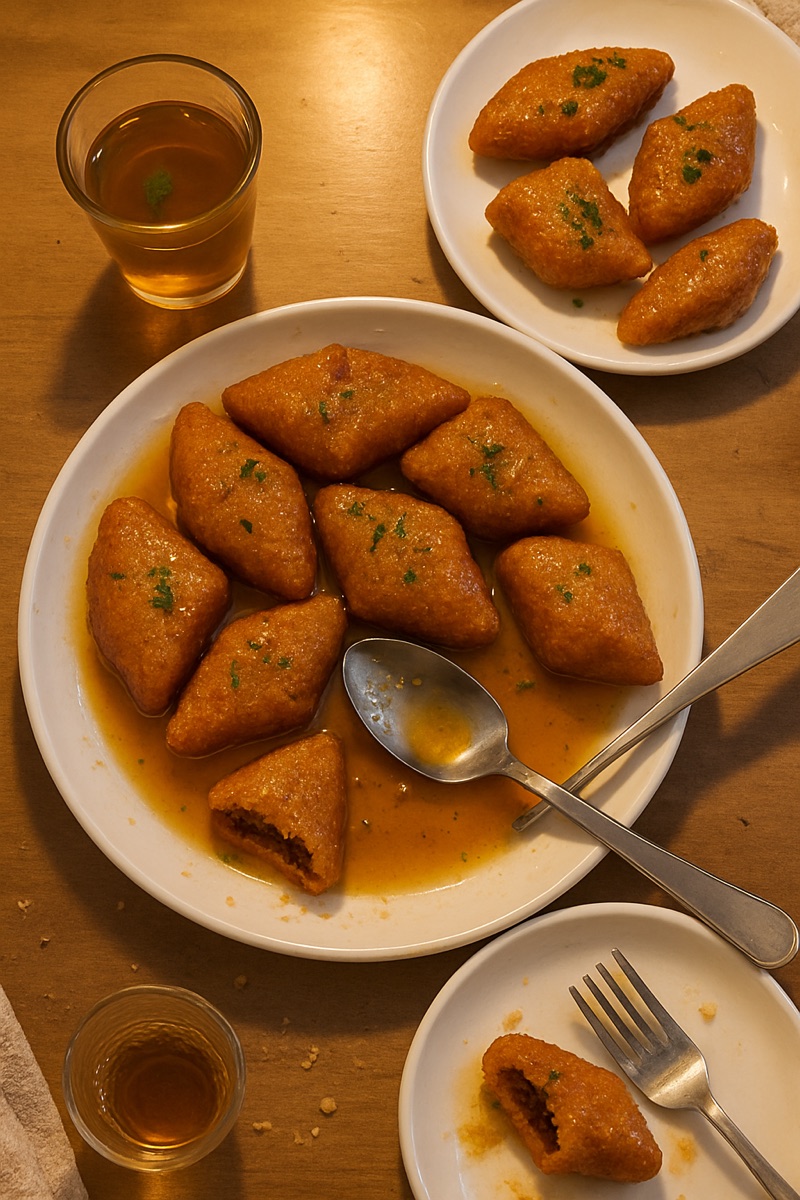 Makroud, a traditional dish from Algeria