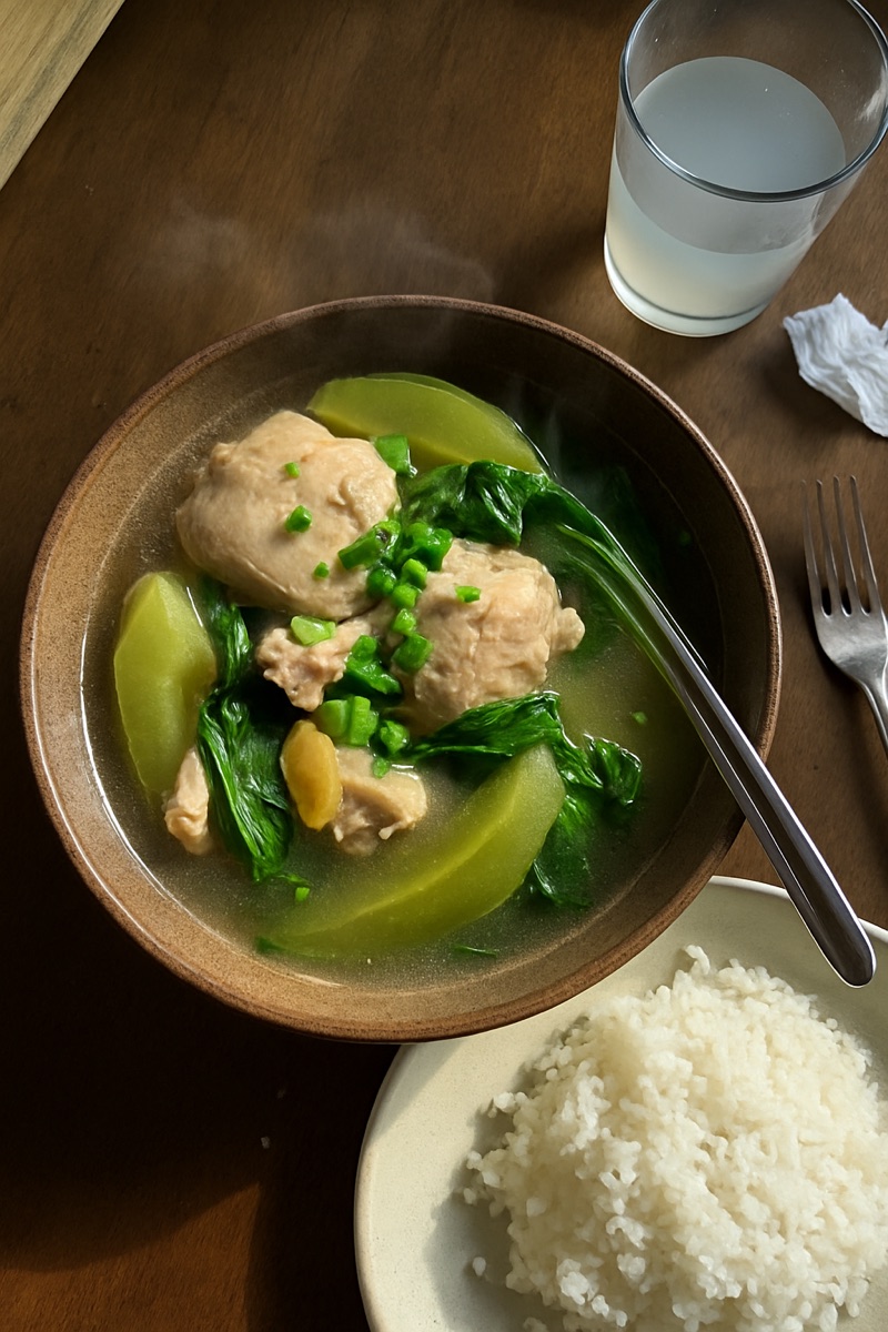 Tinola, a traditional dish from Micronesia