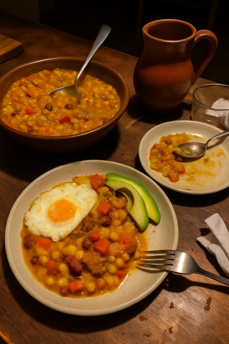 Catchupa, a traditional dish from Guinea-Bissau