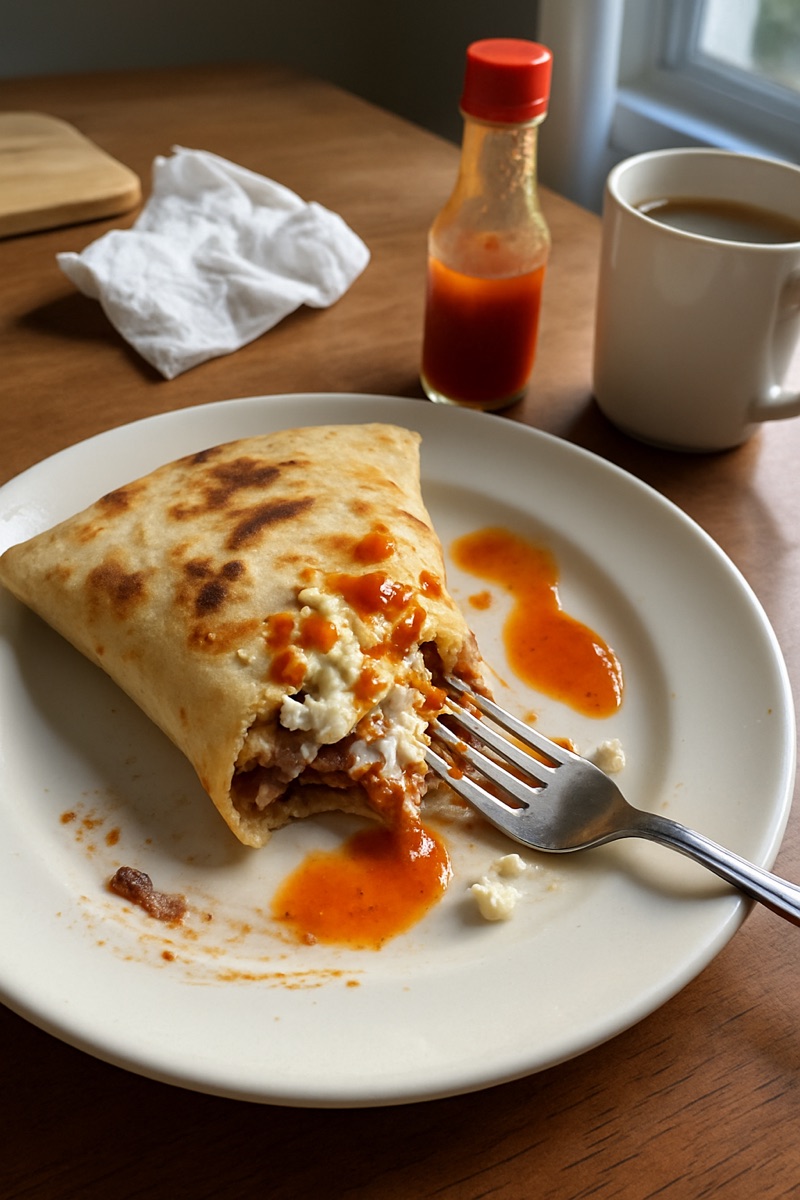 Baleada, a traditional dish from Honduras