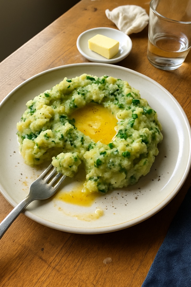 Colcannon, a traditional dish from Ireland