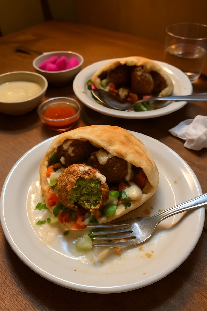 Falafel, a traditional dish from Israel