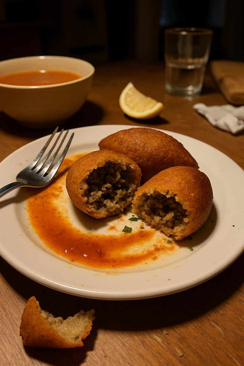 Kubba, a traditional dish from Iraq