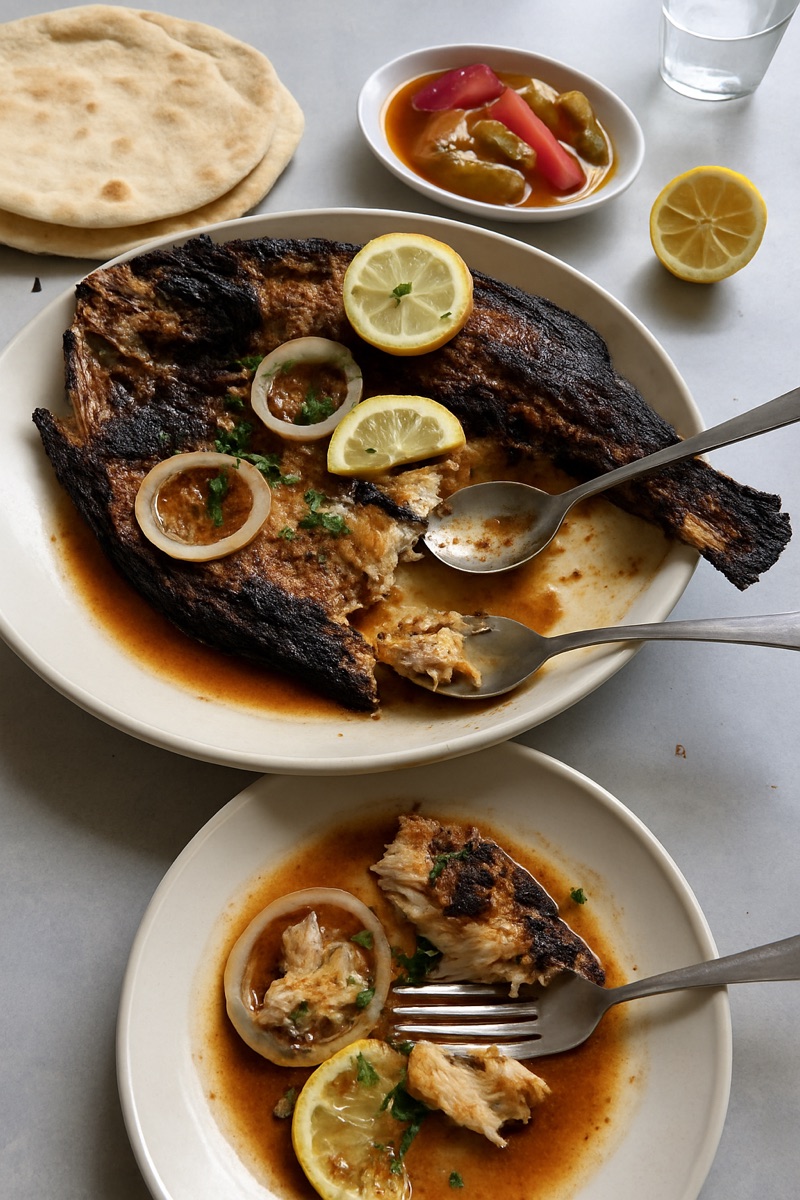 Masgouf, a traditional dish from Iraq
