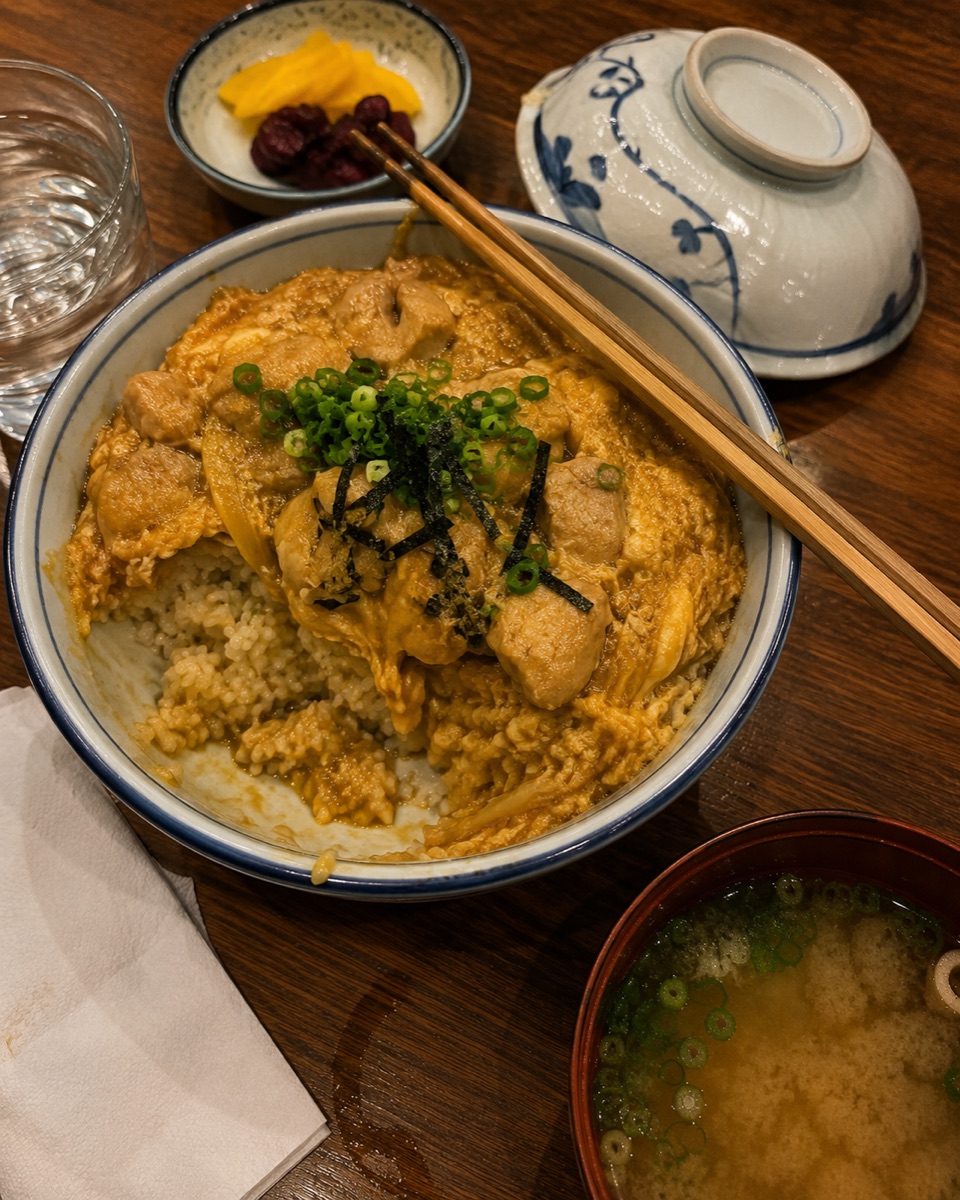 Oyakodon, a traditional dish from Japan