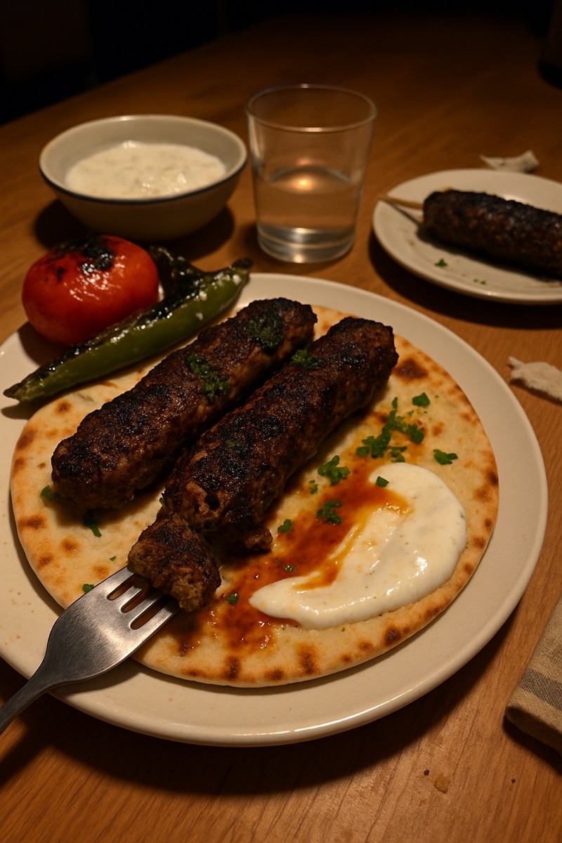Kafta, a traditional dish from Lebanon