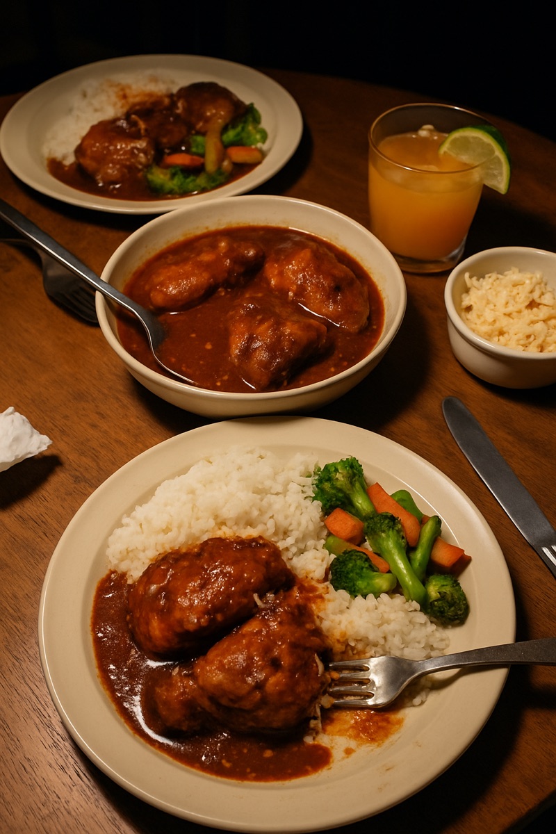 Stewed chicken, a traditional dish from Saint Lucia