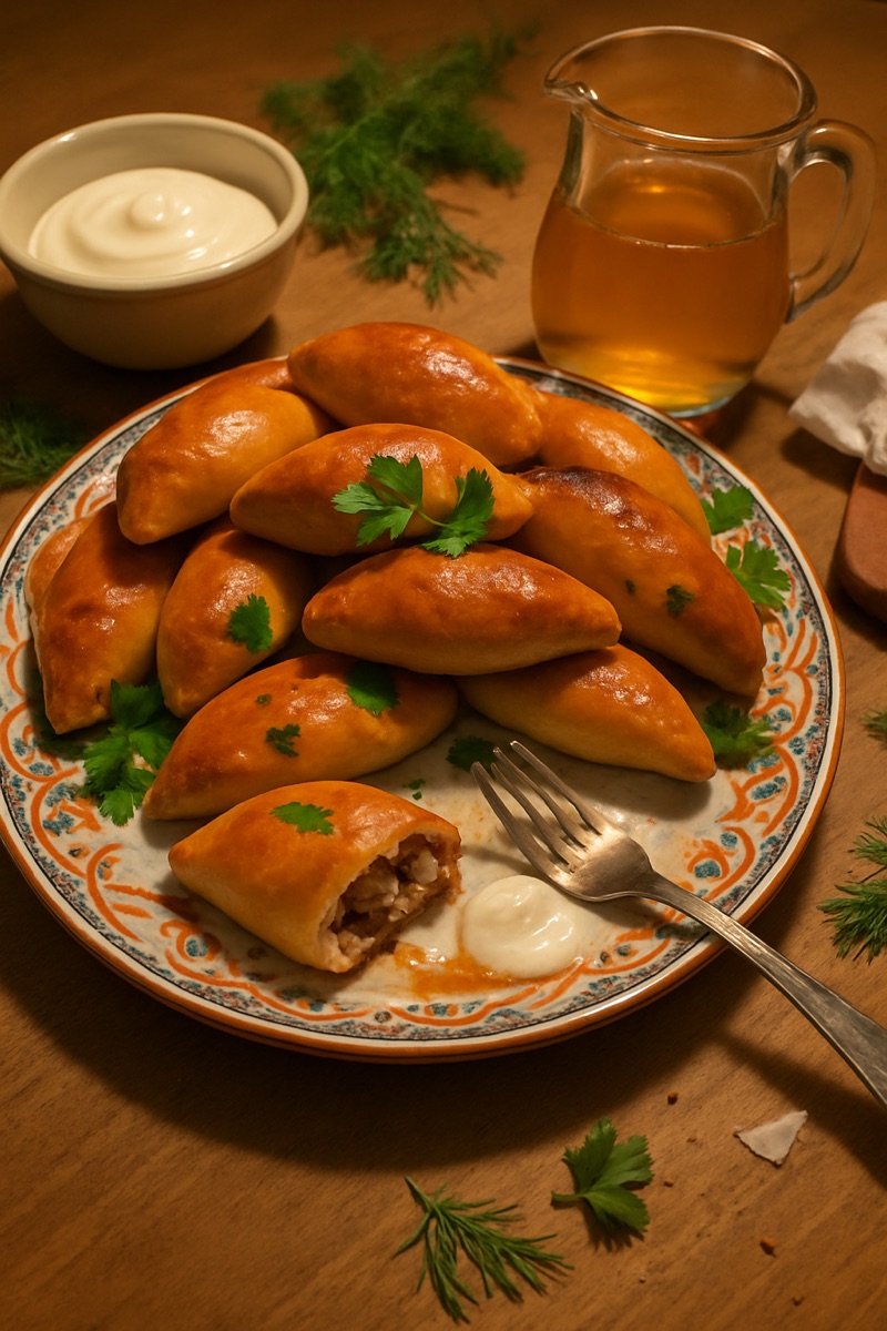 Piragi, a traditional dish from Latvia