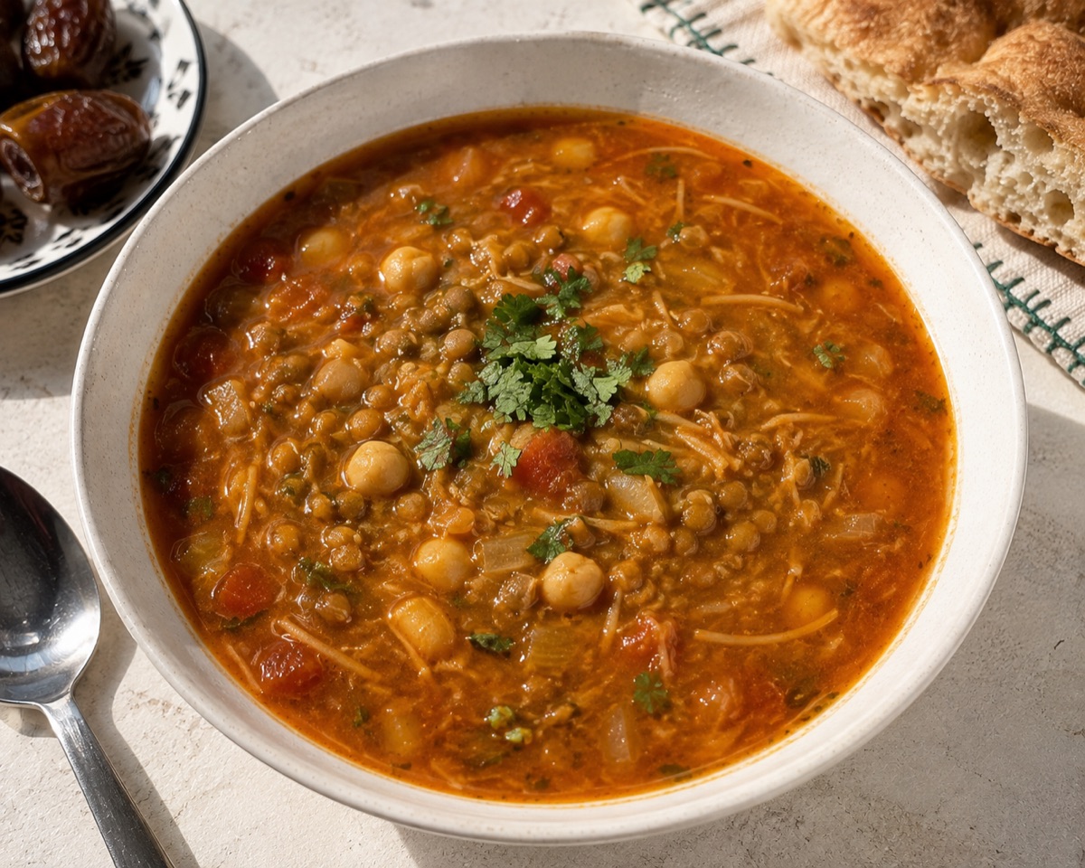 Harira, a traditional dish from Morocco