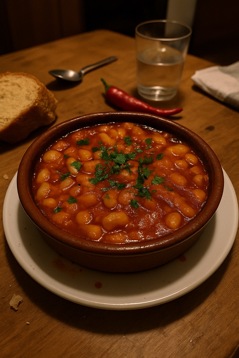 Tavce gravce, a traditional dish from North Macedonia