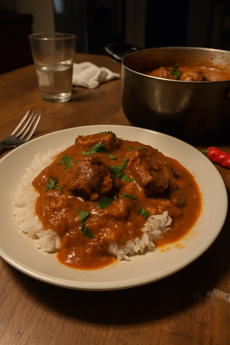 Tigadege na, a traditional dish from Mali