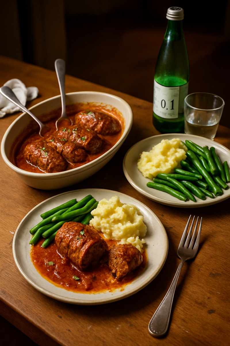 Bragioli, a traditional dish from Malta