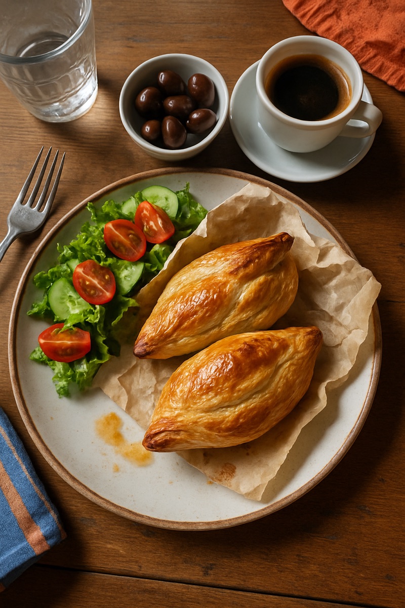 Pastizzi, a traditional dish from Malta