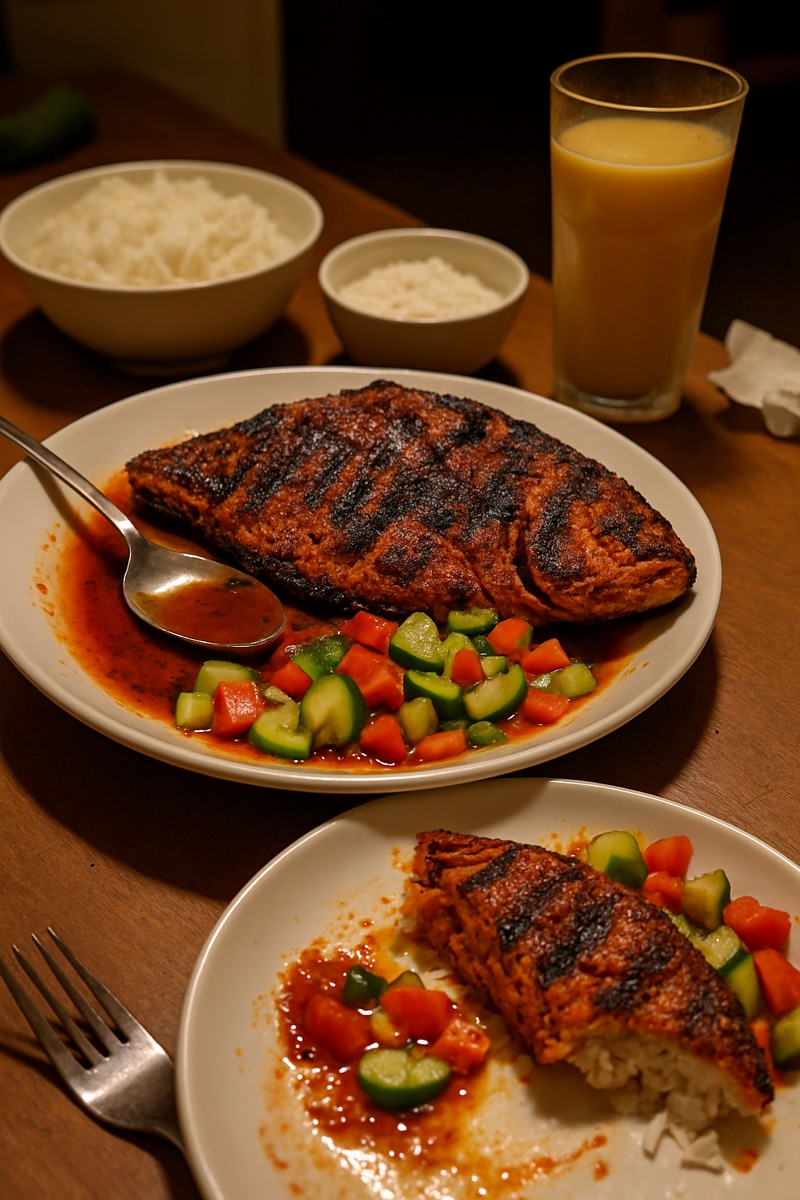 Fihunu mas, a traditional dish from Maldives