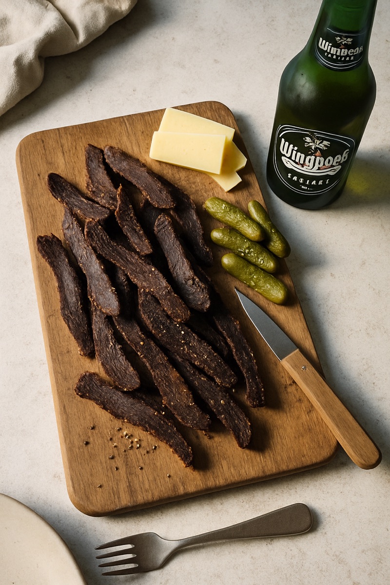 Biltong, a traditional dish from Namibia
