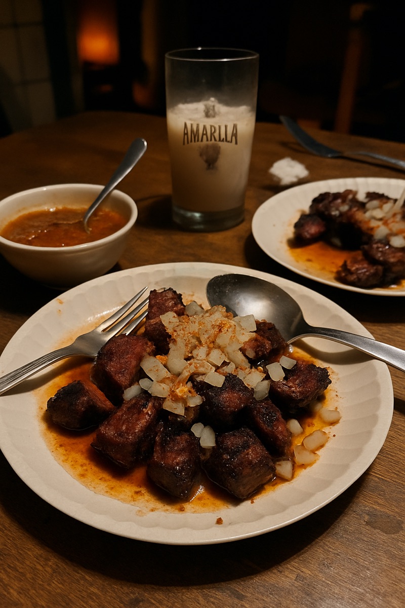 Kapana, a traditional dish from Namibia
