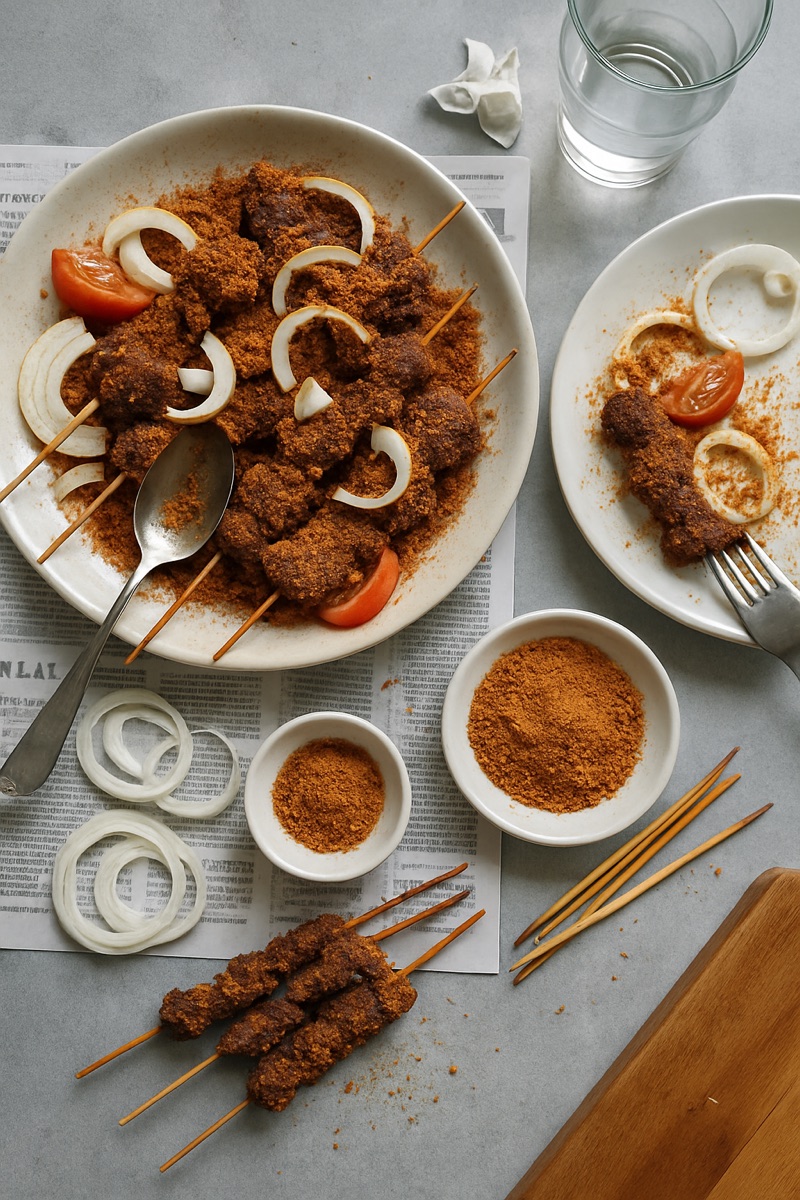 Suya, a traditional dish from Nigeria