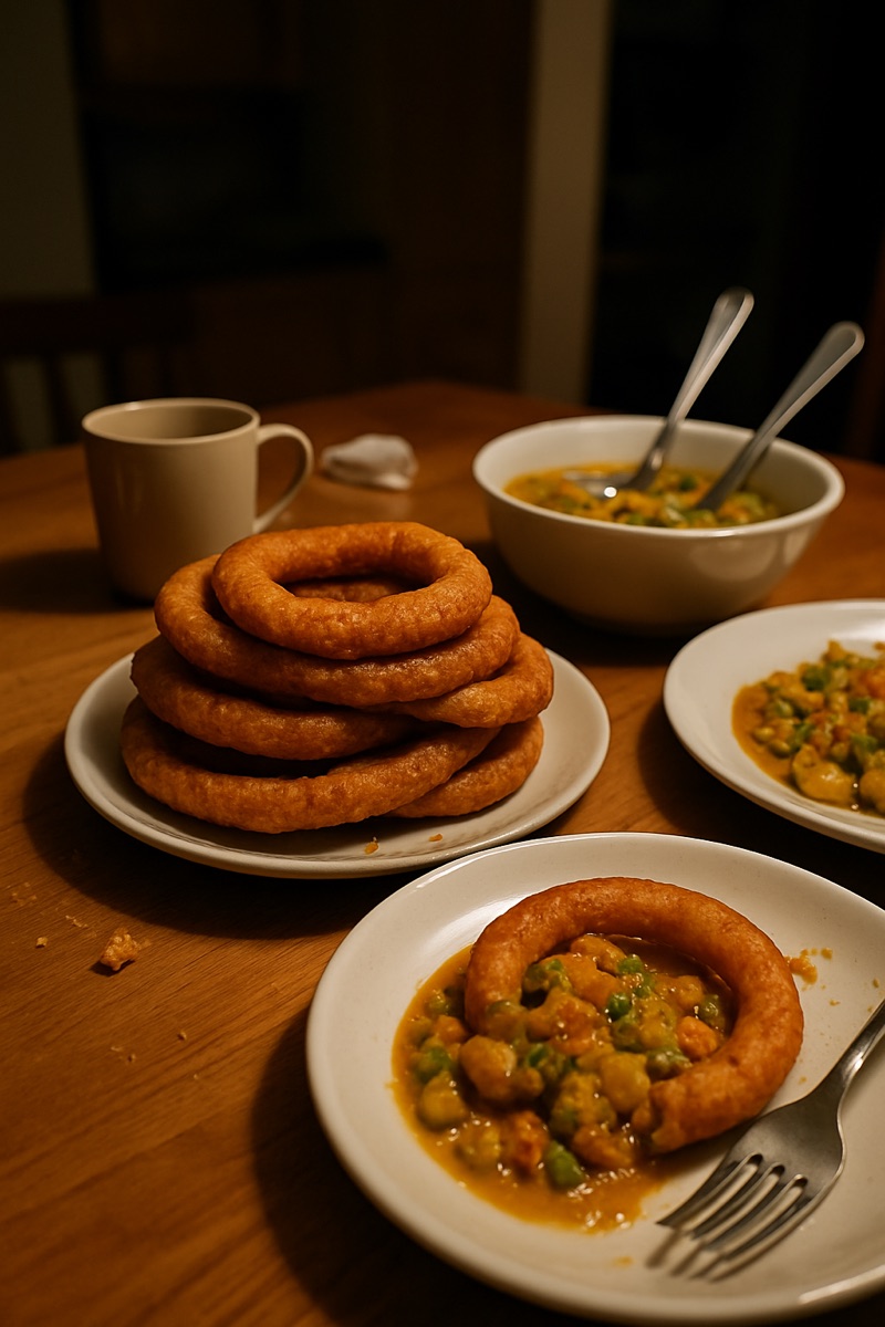 Sel roti, a traditional dish from Nepal
