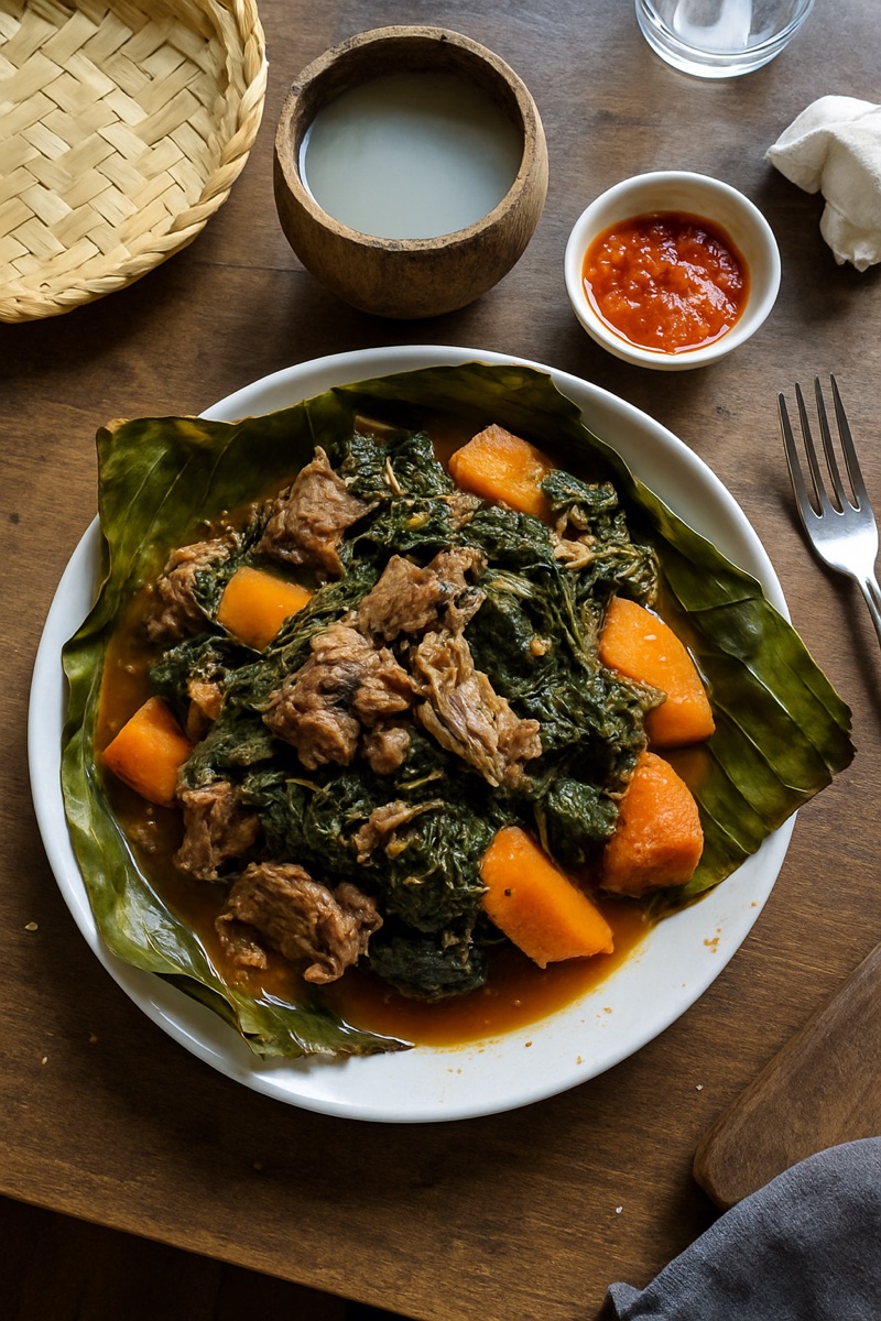 Mumu, a traditional dish from Papua New Guinea