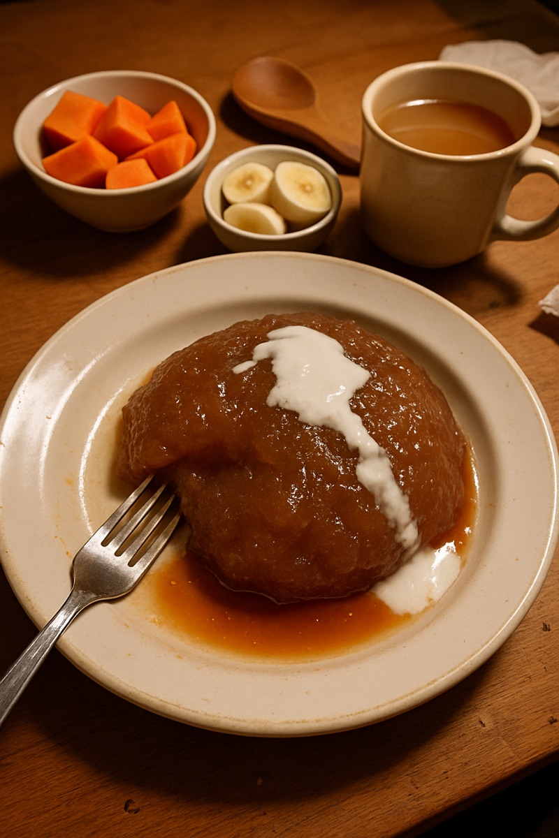Saksak, a traditional dish from Papua New Guinea