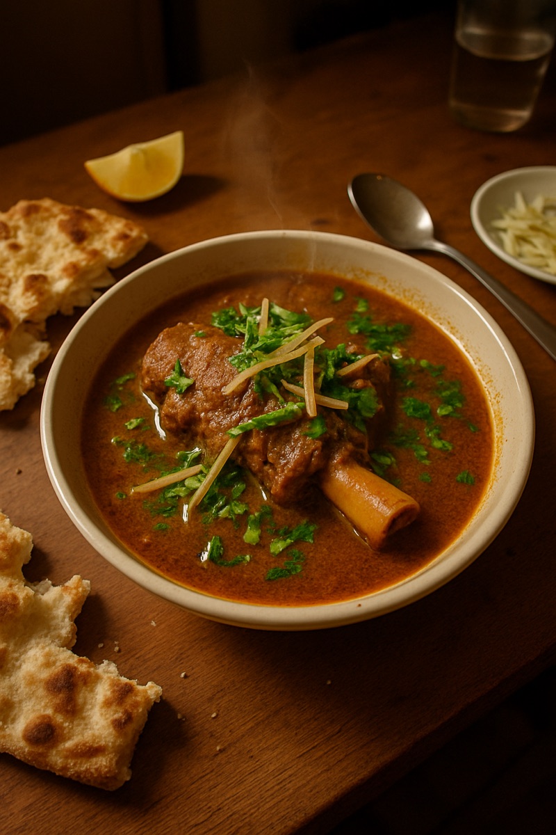 Nihari, a traditional dish from Pakistan