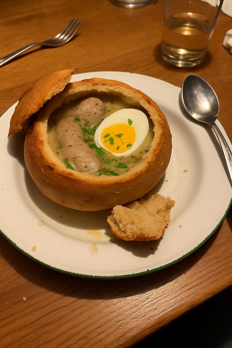 Żurek, a traditional dish from Poland