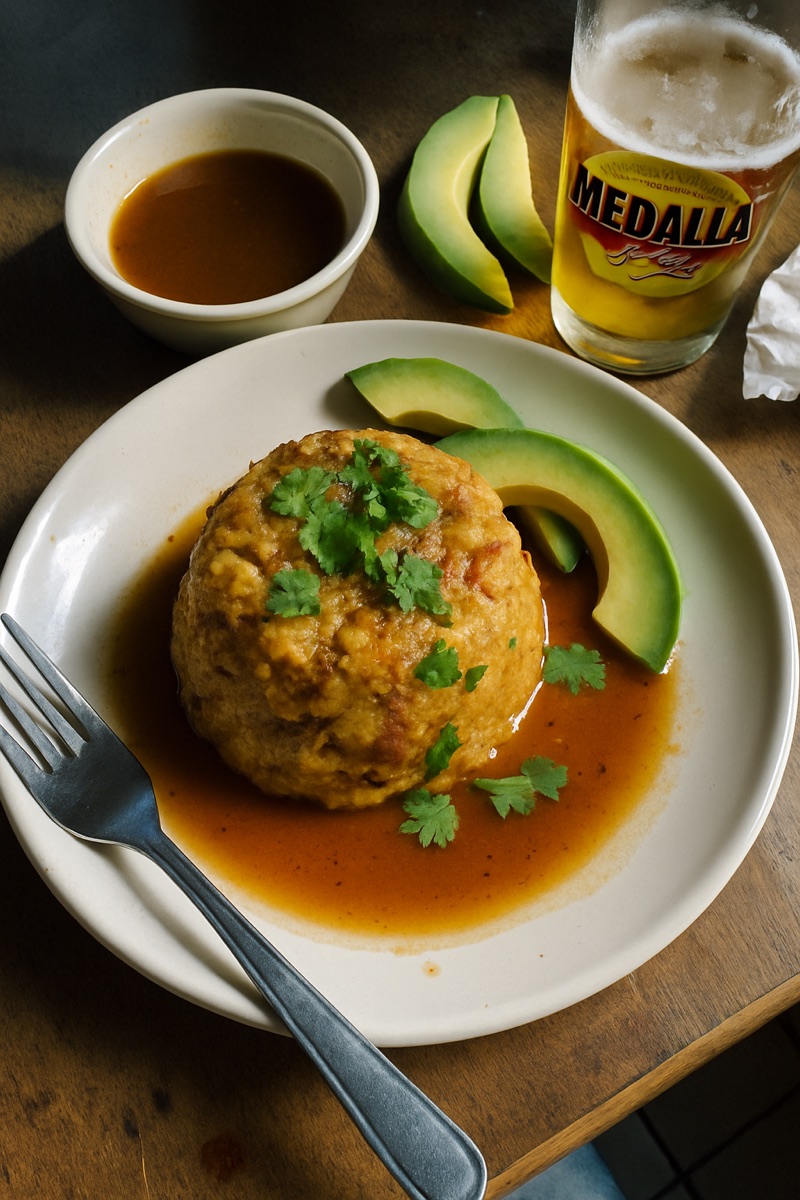 Mofongo, a traditional dish from Puerto Rico
