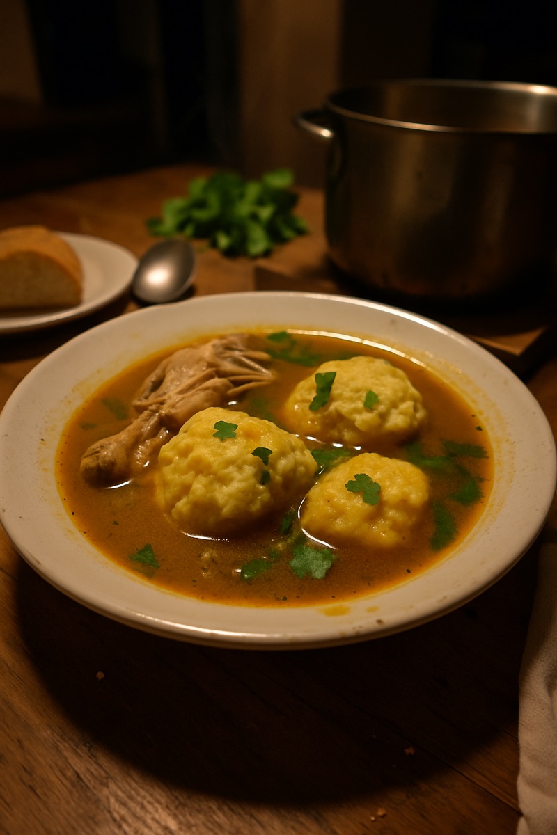 Bori bori, a traditional dish from Paraguay